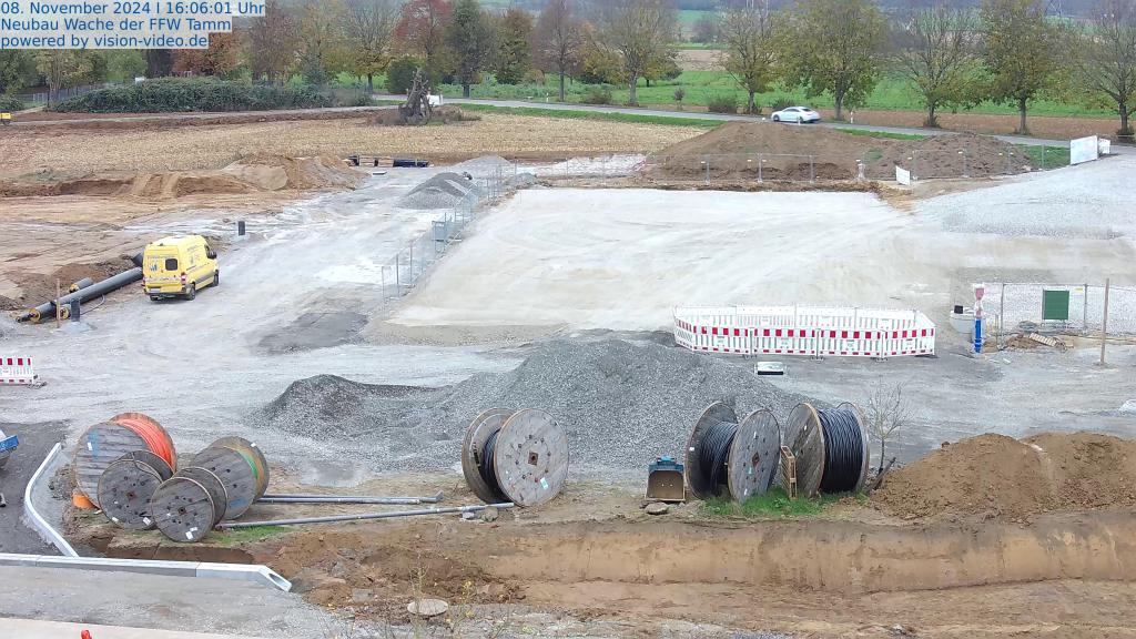 Neubau Feuerwehrgerätehaus Tamm - Bauupdate 15.11.2024