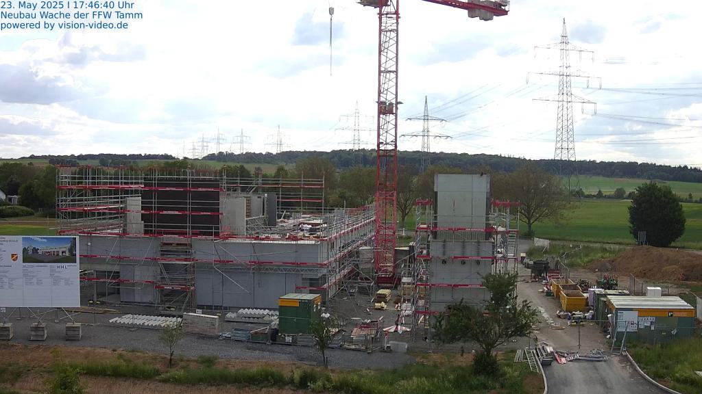 Neubau Feuerwehrgerätehaus Tamm - Bauupdate 30.05.2025