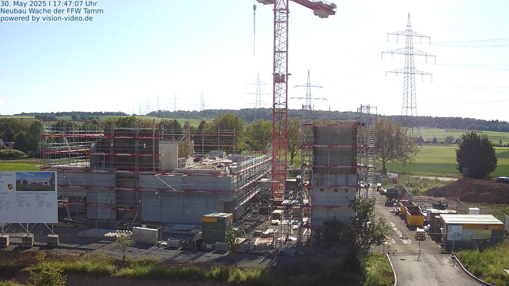 Neubau Feuerwehrgerätehaus Tamm - Bauupdate 06.06.2025