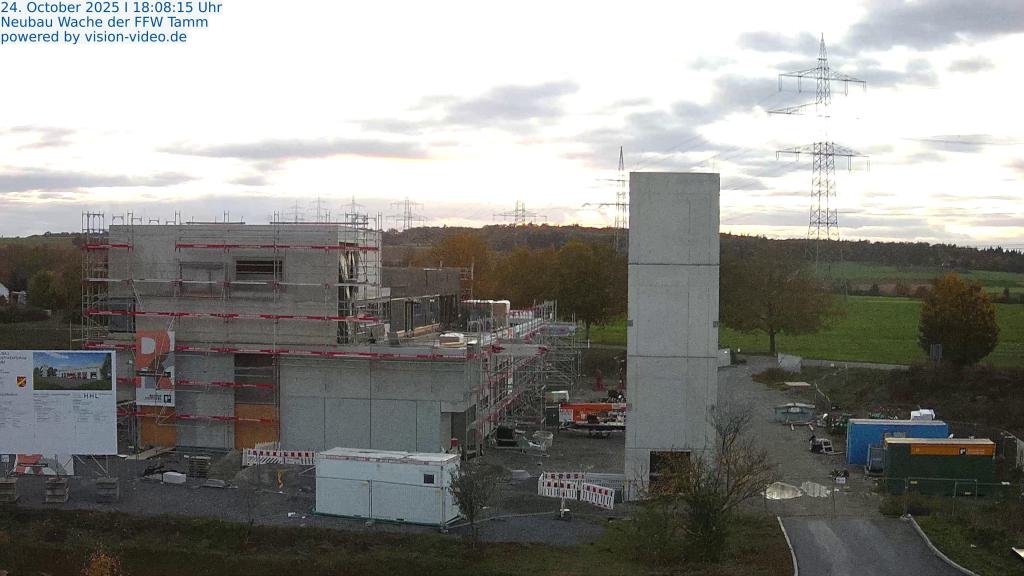 Neubau Feuerwehrgerätehaus Tamm - Bauupdate 31.10.2025