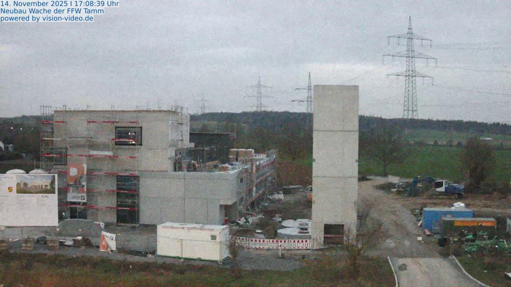 Neubau Feuerwehrgerätehaus Tamm - Bauupdate 21.11.2025